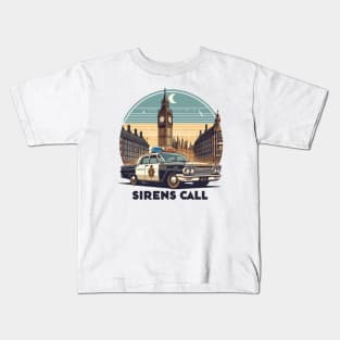 Police Car Kids T-Shirt